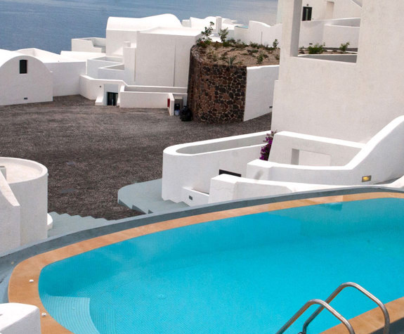 Grand Ambassador Santorini Hotel Luxury Suite pool